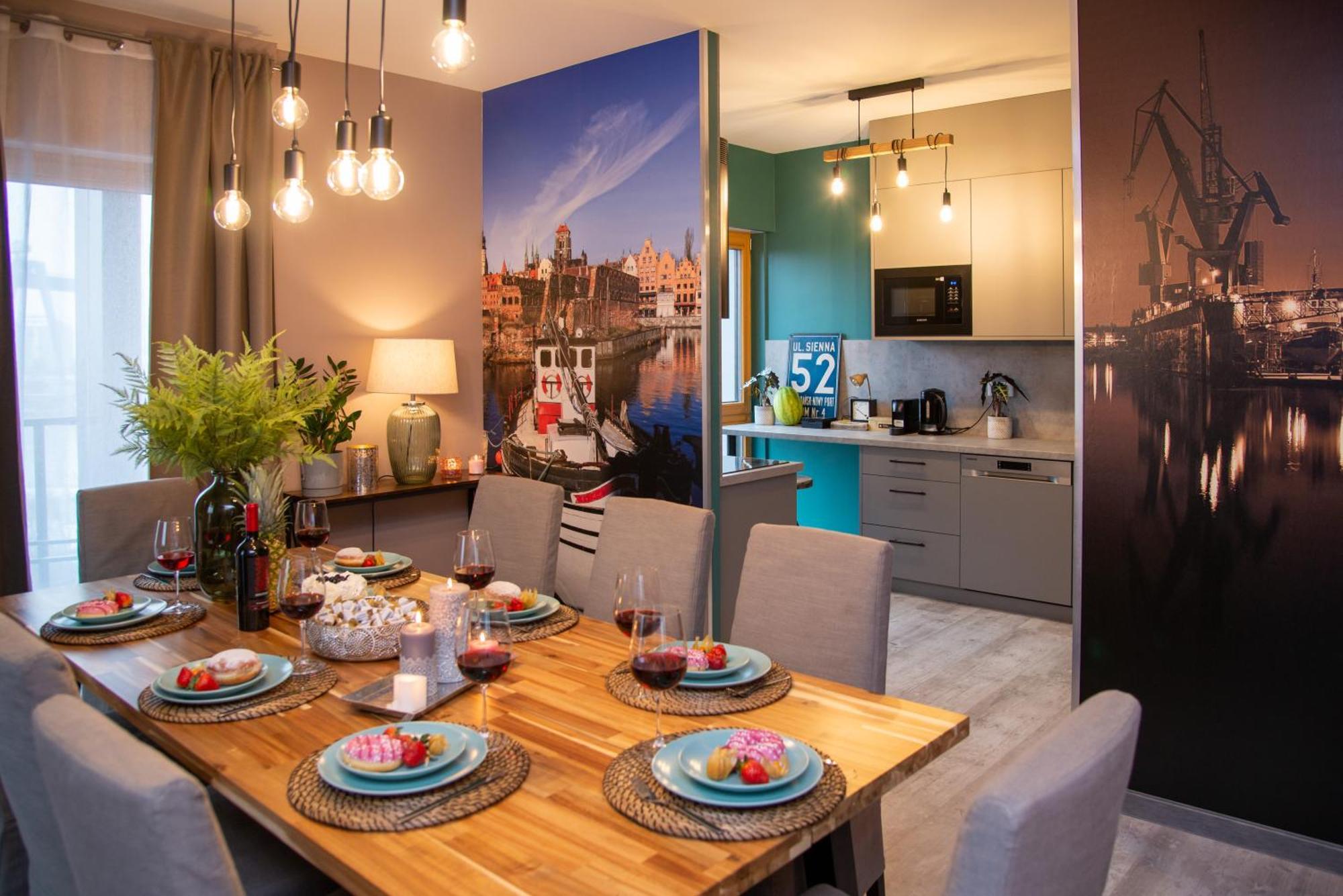 Premium 4 Rooms Apartment Danzig Exterior foto