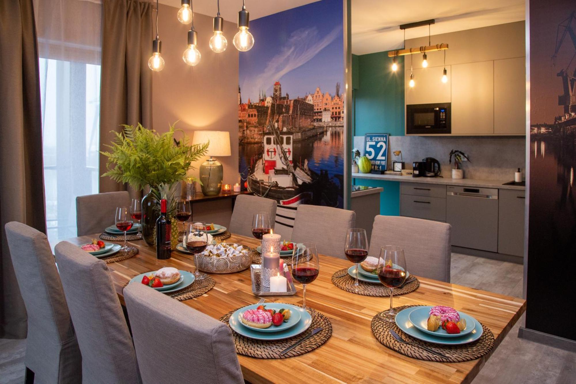 Premium 4 Rooms Apartment Danzig Exterior foto